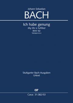 Ich habe genung (I) 