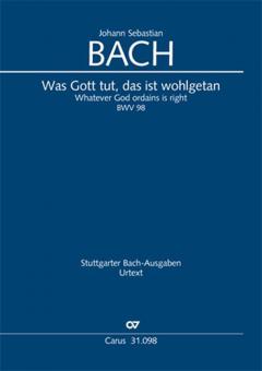 Was Gott tut, das ist wohlgetan (I) Standard