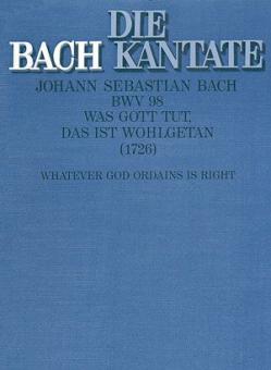 Was Gott tut, das ist wohlgetan (I) 