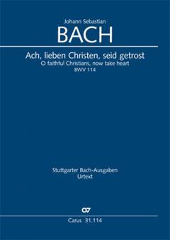 Ach, lieben Christen, seid getrost Standard