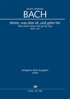 Nimm, was dein ist, und gehe hin Standard