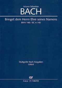 Bringet dem Herrn Ehre seines Namens Standard