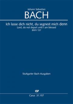 Ich lasse dich nicht, du segnest mich denn Standard