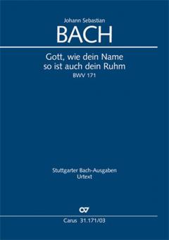 Gott, wie dein Name, so ist auch dein Ruhm Standard