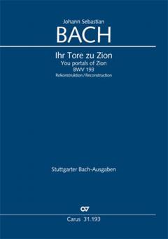 Ihr Tore zu Zion Standard