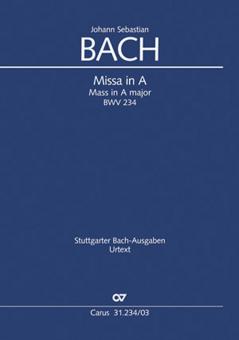 Missa in A-Dur BWV 234 Standard