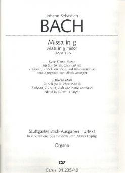 Missa in g-Moll BWV 235 