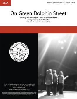 On Green Dolphin Street Standard