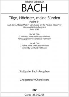 Tilge, Höchster, meine Sünden 