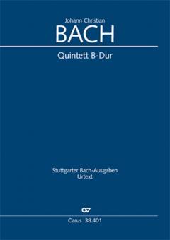 Quintett in B-Dur CW B Inc 5 
