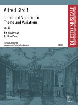 Theme and Variations op. 15 