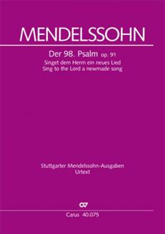 Der 98. Psalm op. 91 Standard