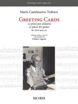Greeting Cards - 21 pezzi per chitarra 