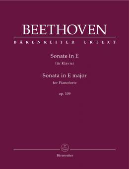 Sonata in E major op. 109 Standard