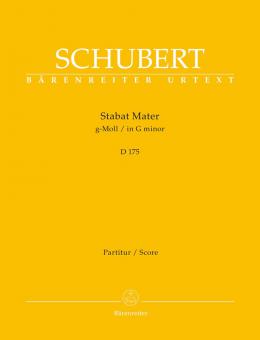Stabat Mater in G minor D 175 Standard