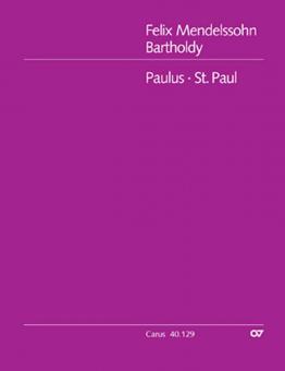 St. Paul op. 36 - Full Score Standard