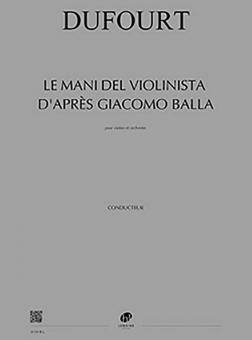 Le Mani del violinista d'après Giacomo Balla 