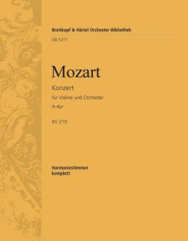 Konzert für Violine und Orchester A-Dur KV 219 