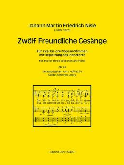 Zwölf Freundliche Gesänge 