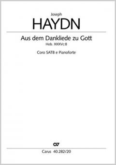 Aus dem Dankliede zu Gott 