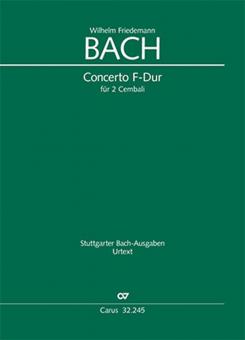 Concerto in F major for two harpsichords Standard