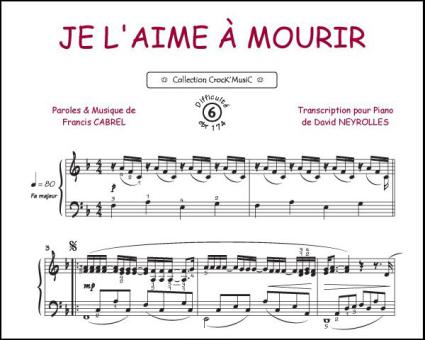 Je l'aime à mourir 