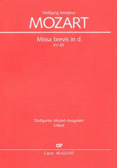 Missa brevis in d-Moll KV65 