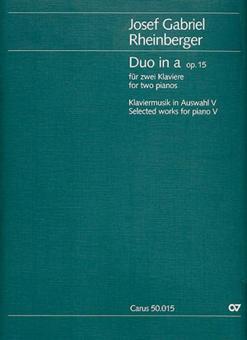 Duo in A Minor Op. 15 