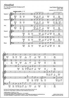 Abendlied op. 69 Nr. 2 Download