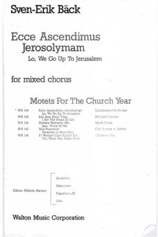 Ecce Ascendimus Jerosolymam 