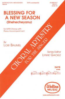 Blessing for a New Season (Shehecheyanu) 