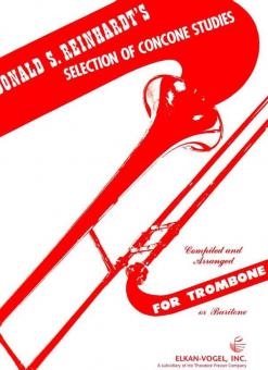 Donal S. Reinhardt's Selection Of Concone Studies 