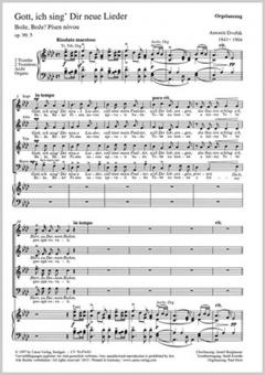 Gott, ich sing' Dir neue Lieder op. 99 