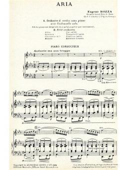 Aria / Violoncelle et Orchestre 