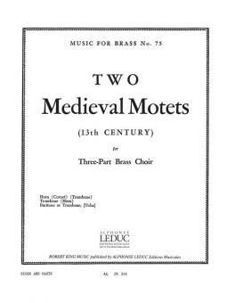 2 Medieval Motets 