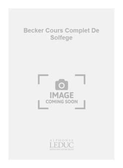 Cours Complet de Solfege 1a Vol. 1 