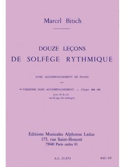 12 Lecons de Solfege Rythmique Vol. B 7 