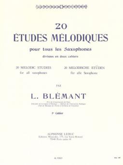 20 Etudes Melodiques Vol. 1 