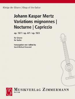 Variations mignonnes / Nocturne / Capriccio op. 13/7 / op. 4/1 / op. 13/3 Download