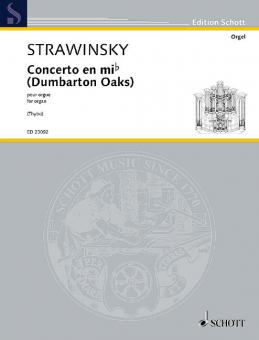 Concerto in Eb (Dumbarton Oaks) Standard