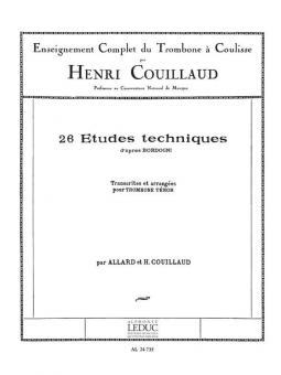 26 Etudes Techniques d'après Bordogni 