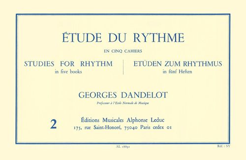 Etude Du Rythme Vol. 2 