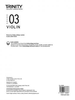 Violin Exam Pieces 2020—2023: Grade 3 