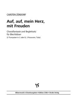 Auf, auf, mein Herz, mit Freuden 