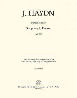 Symphony F major Hob. I:89 