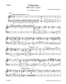 Hymn of Praise op. 52 MWV A 18 Standard