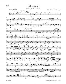 Hymn of Praise op. 52 MWV A 18 Standard