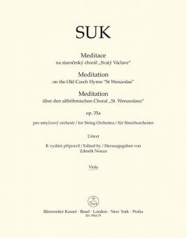 Meditation op. 35a 