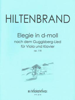 Elegy D minor op. 118 