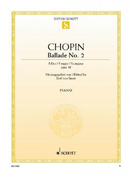 Ballade II F major Op. 38 Standard